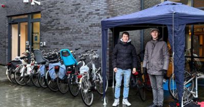 Bike to work day gemeente zeist - fietsenmaker op locatie - reparatie - mobiel fietsenmaken - fietsenmaak dag